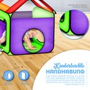 KIDUKU Spielzelt + 200 Blle + Tunnel + Tasche Kinderzelt Bllebad Babyzelt