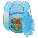 KIDUKU Kinderzelt + 100 Blle + Tasche Bllebad Babyzelt Spielhaus Spielzelt