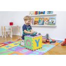 KIDUKU® 86 teilige Puzzlematte TÜV Rheinland geprüft - Kinderspielteppich, Spielmatte, Spielteppich für Baby & Kinder