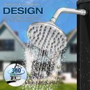 tillvex Solardusche 60 Liter Schwarz inklusive Schutzhaube Gartendusche Pooldusche Camping Pool Solar Au�en Dusche Regendusche