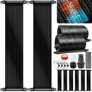 tillvex Pool Solarkollektor Set 120 x 600 cm | Solarheizung umweltfreundliches Erhitzen | Poolheizung Komplettset | Solarmatte | Sonnenkollektor f�r Warmwasser