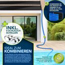 tillvex Pool Solarkollektor Set 120 x 600 cm | Solarheizung umweltfreundliches Erhitzen | Poolheizung Komplettset | Solarmatte | Sonnenkollektor f�r Warmwasser