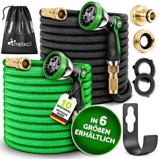 TRESKO� Premium Gartenschlauch Flexibler Wasserschlauch...