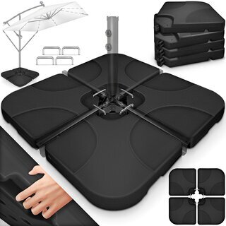 tillvex Sonnenschirmstnder 60 Liter / 80 kg &ndash;...