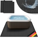 tillvex Whirlpool Unterlage eckig 200 cm | Bodenmatte Poolunterlage Matte viereckig Outdoor Whirlpools | Thermo Bodenschutzmatte Pool Untergrund | Bodenschutz Bodenplatte schtzt & isoliert