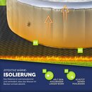 tillvex Whirlpool Unterlage eckig 200 cm | Bodenmatte Poolunterlage Matte viereckig Outdoor Whirlpools | Thermo Bodenschutzmatte Pool Untergrund | Bodenschutz Bodenplatte schtzt & isoliert