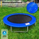 KIDUKU Trampolin Randabdeckung Blau 366 cm Federabdeckung reifest Randschutz