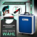 TRESKO 1400 tlg Werkzeugkoffer Blau Werkzeugkasten Werkzeugbox Werkzeugkiste Trolley Set