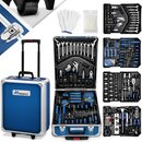 TRESKO 949 tlg Werkzeugkoffer Blau Werkzeugkasten Werkzeugbox Werkzeugkiste Trolley Set
