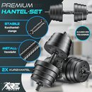 RE:SPORT 2er Hantel Set 15-40kg Kurzhanteln Hanteln verstellbar Krafttraining Fitness