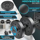 RE:SPORT 2er Hanteln Set verstellbar 30 kg | Hantelset mit 2 Kurzhanteln | Hantel mit Gewichten & 4 Sternverschlsse | Fitness Kurzhantel fr Muskelaufbau, Workout & Zuhause