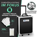 TRESKO� 1400 tlg Werkzeugkoffer Anthrazit Werkzeugkasten Werkzeugbox Werkzeugkiste Trolley Set