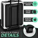 TRESKO� 1400 tlg Werkzeugkoffer Anthrazit Werkzeugkasten Werkzeugbox Werkzeugkiste Trolley Set