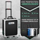 TRESKO� 1400 tlg Werkzeugkoffer Anthrazit Werkzeugkasten Werkzeugbox Werkzeugkiste Trolley Set