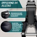 TRESKO Wagenheber hydraulisch 2,5T Hubhhe 85-385mm mit Tragekoffer | Hydraulik KFZ Rangierwagenheber flach fr tiefergelegte Autos & 360 Rollen inkl. 2X Gummiauflage, Schutzmatte, Handschuhe, Profilmesser