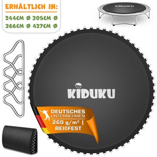 KIDUKU� Trampolin Sprungtuch � 244 305 366 427 cm |...