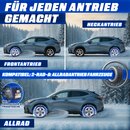 TRESKO� 2x Schneeketten Auto inkl. Handschuhe und Aufbewahrungsbox | PKW Metall Reifenketten | Schneekette EN 16662-1 & �NORM V5117 | Schnelle Montage | F�r Front-, Heck-, Allrad