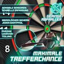 RE:SPORT Dartscheibe Elektronisch Profi Set mit 12 Pfeilen + 24 Pro Flights + 100 Pfeilspitzen & Zubehr | E Dartautomat fr 1&ndash;8 Spieler mit 427 Varianten | Elektrisches Dartboard mit LED Anzeige