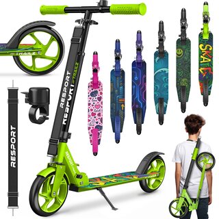 RE:SPORT� Cityroller f�r Kinder & Erwachsene mit Klingel...