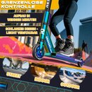 RE:SPORT� Stunt Scooter REVO f�r Kinder & Erwachsene mit St�nder | Profi Stuntroller 100mm PU Wheels & Y-Bar | Stuntscooter Kickscooter ABEC 9 Kugellager | Tretroller Trickroller