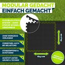tillvex� Pool Bodenschutzmatte 8-48 St�ck 62,5x62,5cm | Unterlegmatte 1 cm Dicke f�r Pool Planschbecken & Whirlpool | Poolmatte Bodenmatte Outdoor | Poolunterlage Bodenschutz Matten w�rmeisolierend