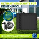 tillvex� Pool Bodenschutzmatte 8-48 St�ck 62,5x62,5cm | Unterlegmatte 1 cm Dicke f�r Pool Planschbecken & Whirlpool | Poolmatte Bodenmatte Outdoor | Poolunterlage Bodenschutz Matten w�rmeisolierend