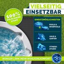 tillvex� Pool Bodenschutzmatte 8-48 St�ck 62,5x62,5cm | Unterlegmatte 1 cm Dicke f�r Pool Planschbecken & Whirlpool | Poolmatte Bodenmatte Outdoor | Poolunterlage Bodenschutz Matten w�rmeisolierend