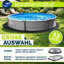 tillvex� Premium Pool Unterlage Rund 270 cm - 400g/m� | Bis � 245 cm Pools | Geotextil Bodenplane | Poolmatte zuschneidbar Bodenschutzvlies Schwimmbecken | Rei�feste Poolunterlage Bodenschutzmatte