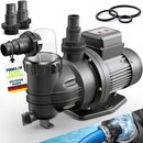 tillvex� Filterpumpe Pool mit Timer 7.000L/h & 250W | Schwimmbadpumpe F�rderh�he max. 7,5m | Poolfilter Umw�lzpumpe f�r 22m� Pools | Poolpumpe selbstansaugend f�r Pools Aufstellpool Spa mit Vorfilter