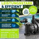 tillvex� Filterpumpe Pool mit Timer 7.000L/h & 250W | Schwimmbadpumpe F�rderh�he max. 7,5m | Poolfilter Umw�lzpumpe f�r 22m� Pools | Poolpumpe selbstansaugend f�r Pools Aufstellpool Spa mit Vorfilter