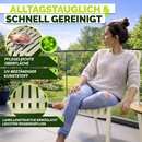 tillvex� Gartenst�hle 2er Set Stapelbar Wetterfest | Outdoor St�hle bis 120kg belastbar | Gartenst�hle Outdoor | Terrassenstuhl Gartenm�bel Balkon Garten Terrasse