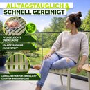 tillvex� Gartenst�hle 6er Set Stapelbar Wetterfest | Outdoor St�hle bis 120kg belastbar | Gartenst�hle Outdoor | Terrassenstuhl Gartenm�bel Balkon Garten Terrasse