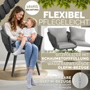 tillvex� Gartenstuhl 1 St�ck Wetterfest mit Armlehne | Outdoor St�hle bis 160kg belastbar | Gartenst�hle UV-best�ndig | Terrassenstuhl Sessel Gartenm�bel Terrasse Balkon Garten