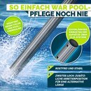 tillvex Pool Teleskopstange 1,20 - 3,60m | Aluminium Poolstange | Stange zur Poolreinigung 3-teilig