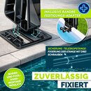 tillvex Pool Aufroller Premium 1,05-6,15 m inkl. Thermometer & B�nder | Aufrollsystem f�r Solarplane | Mobile Aufrollvorrichtung f�r Poolplane & Abdeckung | witterungsbest�ndiges Material