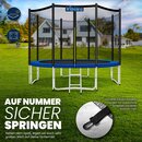 KIDUKU� Trampolin Ersatznetz � 244 305 366 427 cm Sicherheitsnetz Trampolinersatznetz Netz Outdoor Garten
