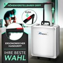 TRESKO 1400 tlg Werkzeugkoffer Silber Werkzeugkasten Werkzeugbox Werkzeugkiste Trolley Set