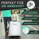 TRESKO 1400 tlg Werkzeugkoffer Silber Werkzeugkasten Werkzeugbox Werkzeugkiste Trolley Set