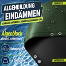 tillvex� Premium Poolabdeckung rund 320 - 366 cm (� 420 cm) mit Montageset | Solar Pool Abdeckplane mit 200g/m� | Poolplane Rundpool f�r Sommer & Winter | Abdeckung UV-best�ndig Schwimmbecken Schwimmbad