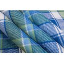 Picknickdecke Campingdecke wrmeisoliert wasserdicht mit Tragegriff 195 x 150 cm Muster / Blau - Grn - Wei