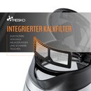 TRESKO Glas Wasserkocher 1,8L / 2200W mit Temperatureinstellung | Teekocher Edelstahl Touch mit Teesieb & Kalkfilter | 100% BPA FREI | Farbwechsel LED Beleuchtung | 2 Stunden Warmhaltefunktion
