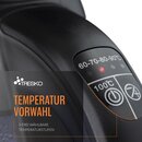 TRESKO Glas Wasserkocher 1,8L / 2200W mit Temperatureinstellung | Teekocher Edelstahl Touch mit Teesieb & Kalkfilter | 100% BPA FREI | Farbwechsel LED Beleuchtung | 2 Stunden Warmhaltefunktion