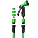 tillvex Flexibler Gartenschlauch Grn 22,5m Wasserschlauch dehnbarer Flexischlauch Wonder