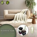 sinnlein� Heizdecke aus Pl�sch 160 x 120 cm Creme T�V S�D GS gepr�ft | elektrische W�rmedecke mit Abschaltautomatik | Kuscheldecke | Timerfunktion | 9 Temperaturstufen | waschbar bis 40�C | Digitalanzeige