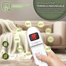 sinnlein� Heizdecke aus Pl�sch 160 x 120 cm Creme T�V S�D GS gepr�ft | elektrische W�rmedecke mit Abschaltautomatik | Kuscheldecke | Timerfunktion | 9 Temperaturstufen | waschbar bis 40�C | Digitalanzeige