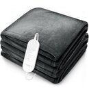 sinnlein� Heizdecke elektrisch 160x120cm Grau W�rmeunterbett XXL Heizmatte Abschaltautomatik