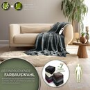 sinnlein� Heizdecke elektrisch 160x120cm Grau W�rmeunterbett XXL Heizmatte Abschaltautomatik
