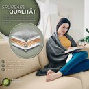 sinnlein� Heizdecke elektrisch 160x120cm Grau W�rmeunterbett XXL Heizmatte Abschaltautomatik