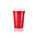 TRESKO Rote Partybecher 250 St�ck Trinkbecher Mehrwegbecher Plastikbecher Party Beer Pong Cups