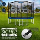 KIDUKU� Trampolin Ersatznetz � 244 305 366 427 cm Sicherheitsnetz Trampolinersatznetz Netz Outdoor Garten